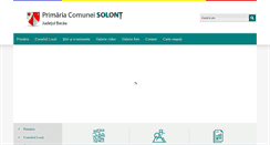 Desktop Screenshot of comunasolont.ro