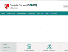 Tablet Screenshot of comunasolont.ro
